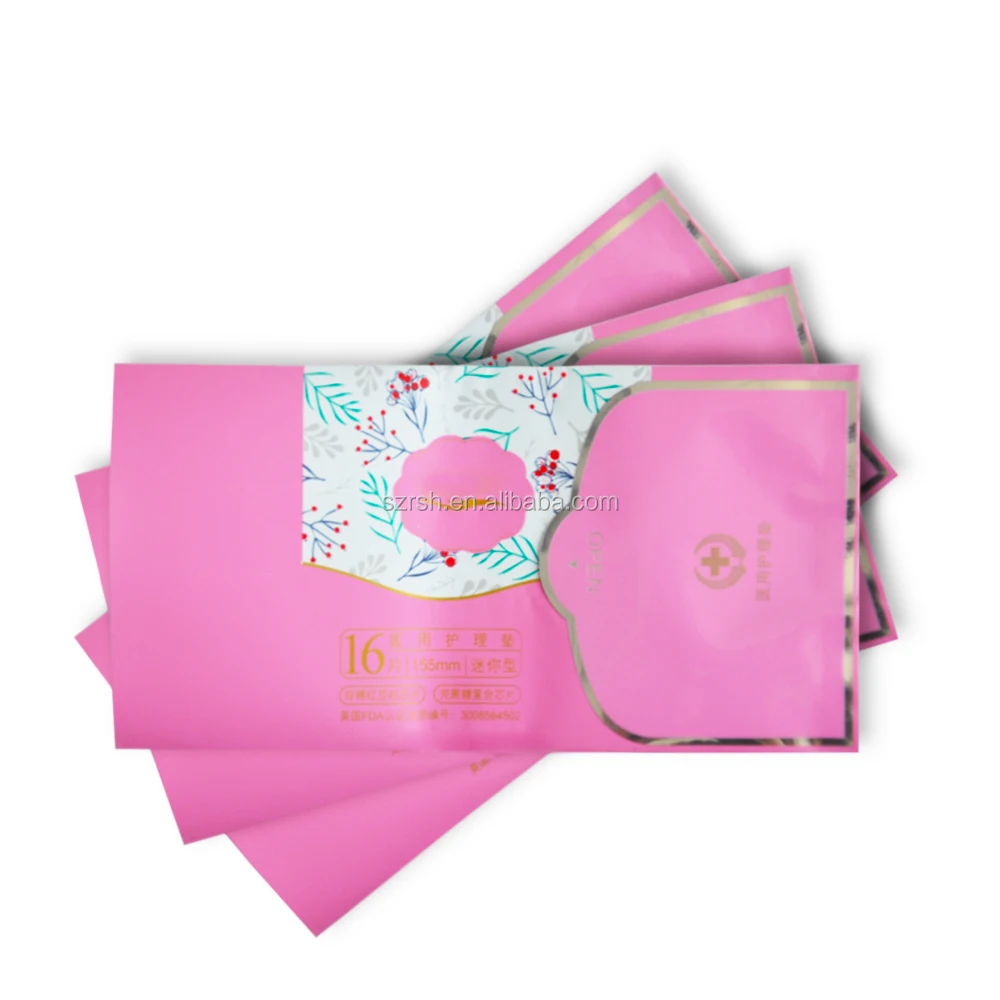 Custom Amazing Sanitary Towel Bag For Ladies Sanitary Pad Napkins