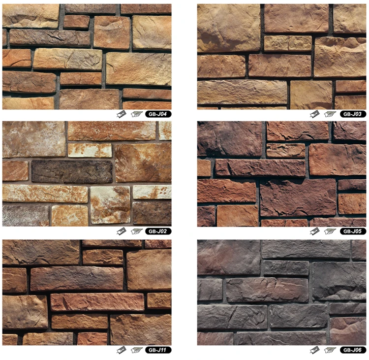 GB-J05 artificial cultural stone wall cladding