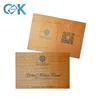 Hot sale bamboo or wood carving business cards printed on wood