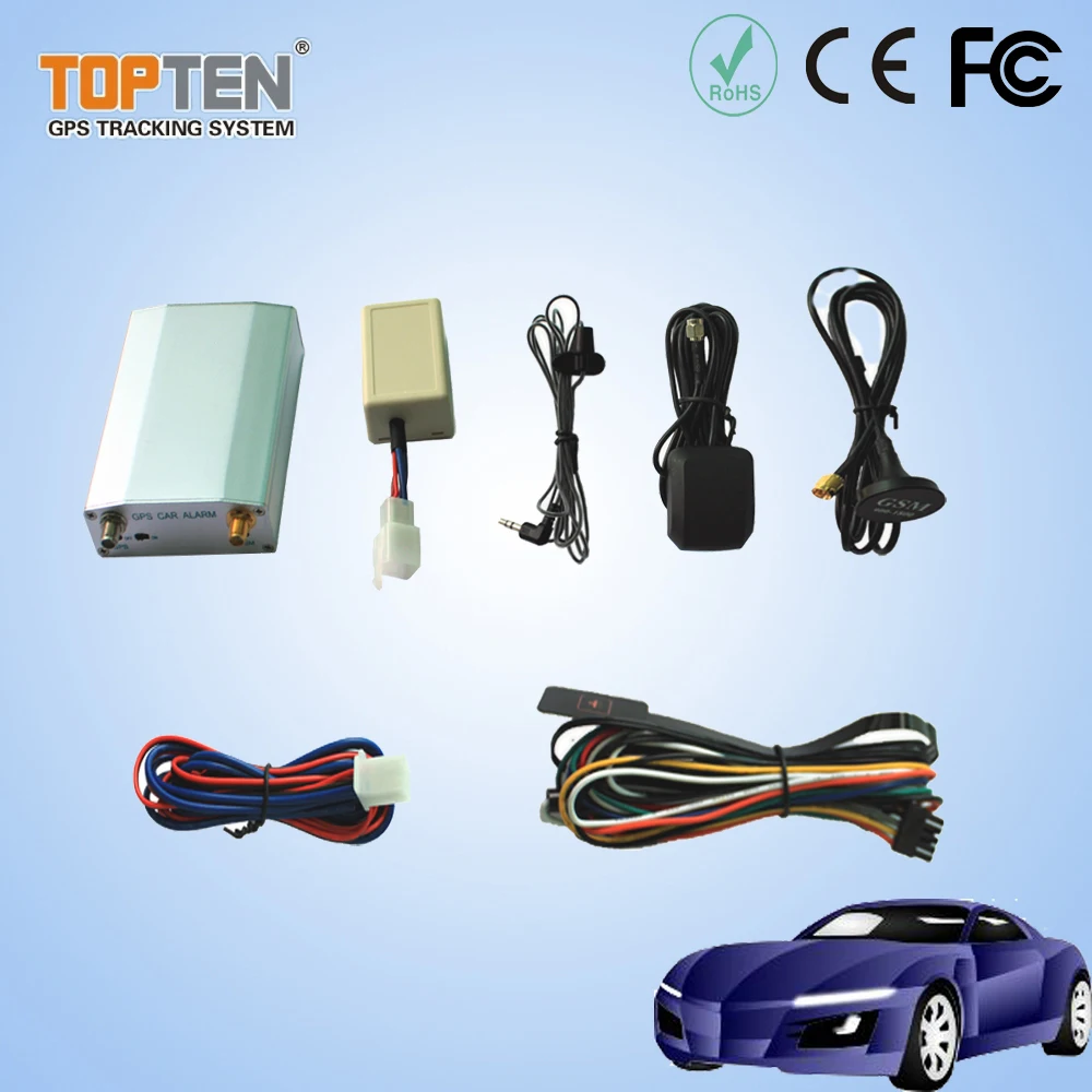 Gps Tracking Two Way Car Alarm System With Wireless Immobilize Keep Car