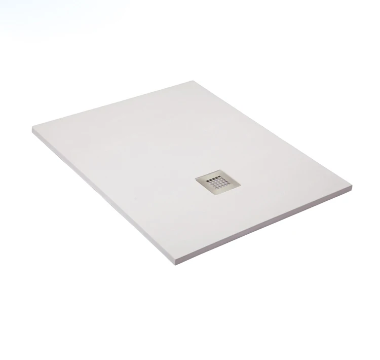 Trench Drain Artificial Stone Shower Tray American Style Shower Pan