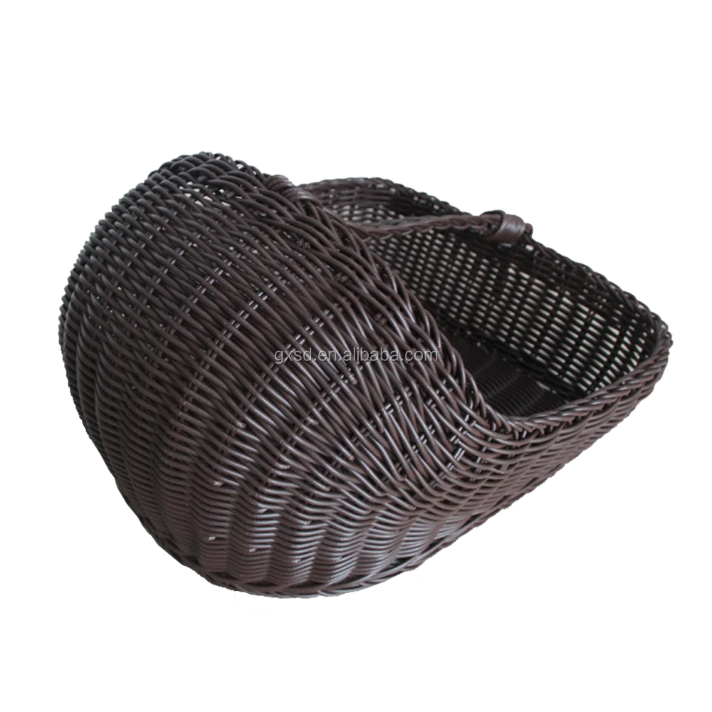 Factory Supply High Quality 100 Handmade Rattan Shoes Basket For Home