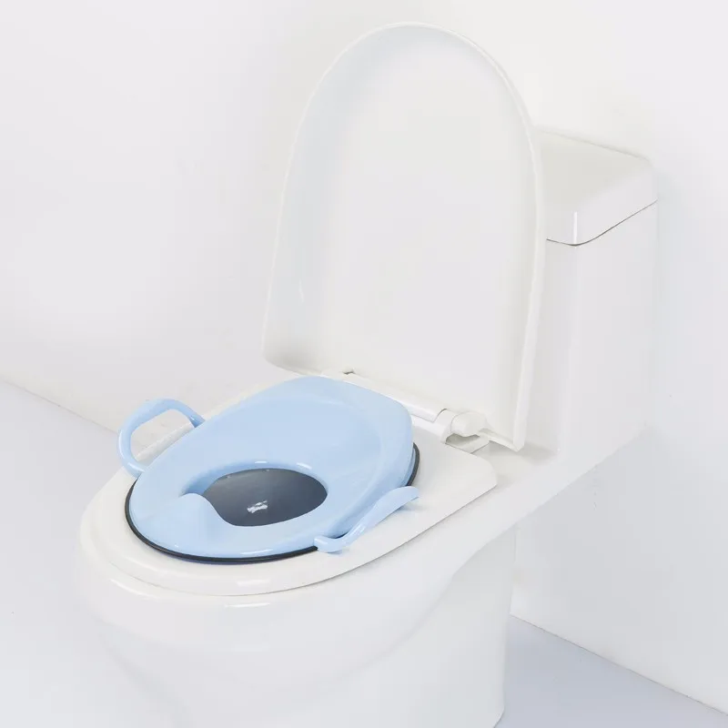 Ce Standard Plastic Material Baby Toilet Training Seat With Handle