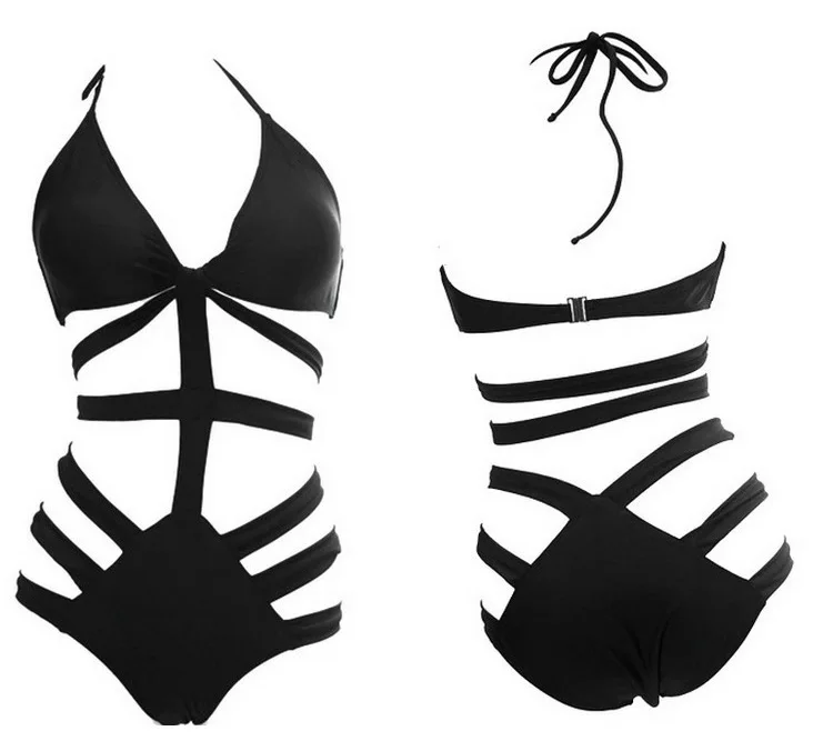 Amazon Women's Strappy Cutout Monokini Swimsuit Buy Women Monokini