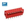 2.54mm IDC type red connector female micro match connector male idc terminal block HY1089-04