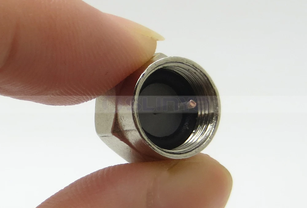 F Type 75 Ohm Terminator Coaxial Satellite Tv Rf Port End Caps Buy Tv