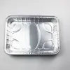 Durable Foil Aluminum Rectangular Roaster Aluminium Containers Packaging Trays