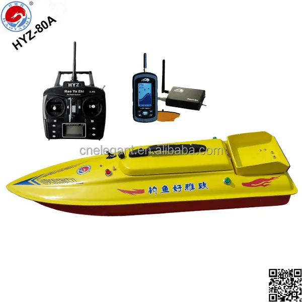 Rc Bait Boat With Fish Finder 2024