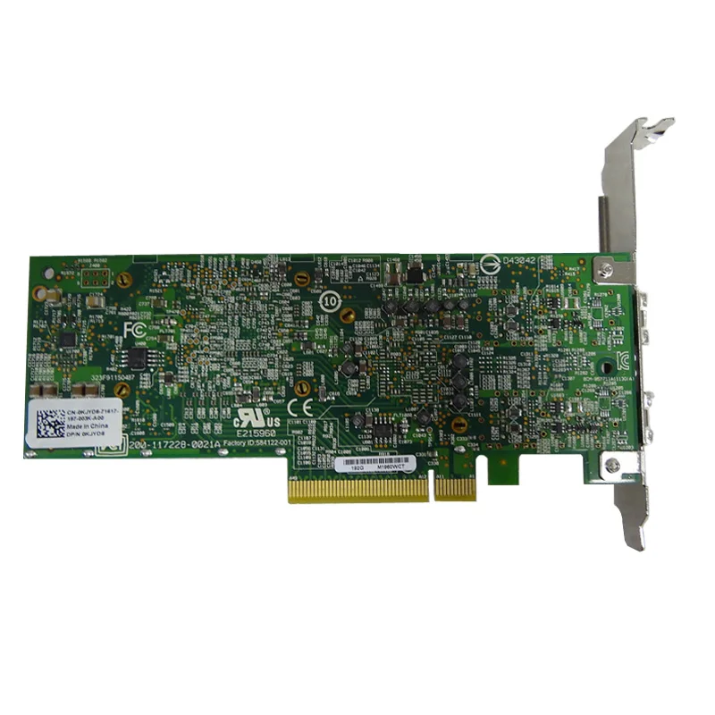 Tested Working 10gb Pci-e Kjyd8 Network Adapter For Dell Poweredge R510 ...