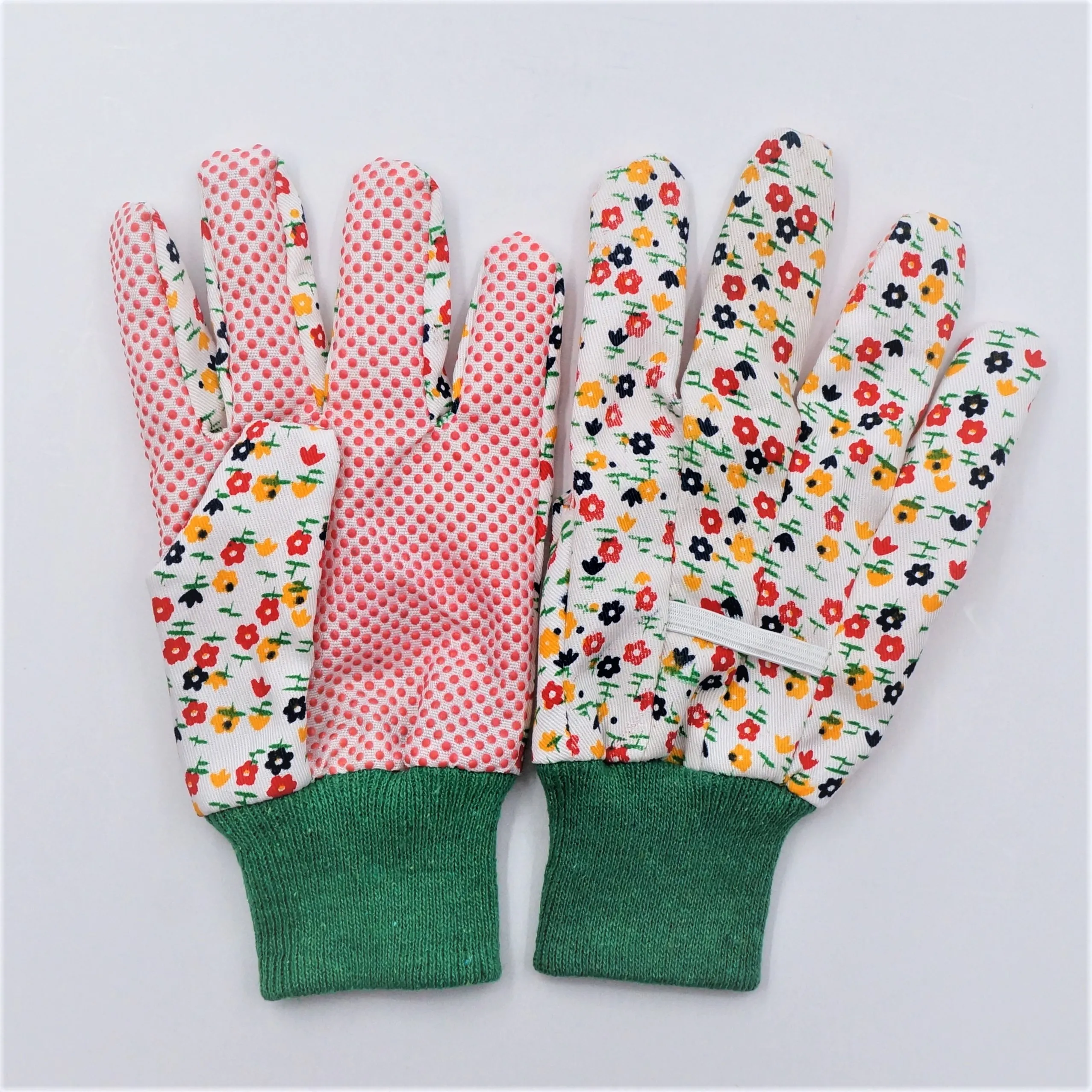 canvas garden gloves