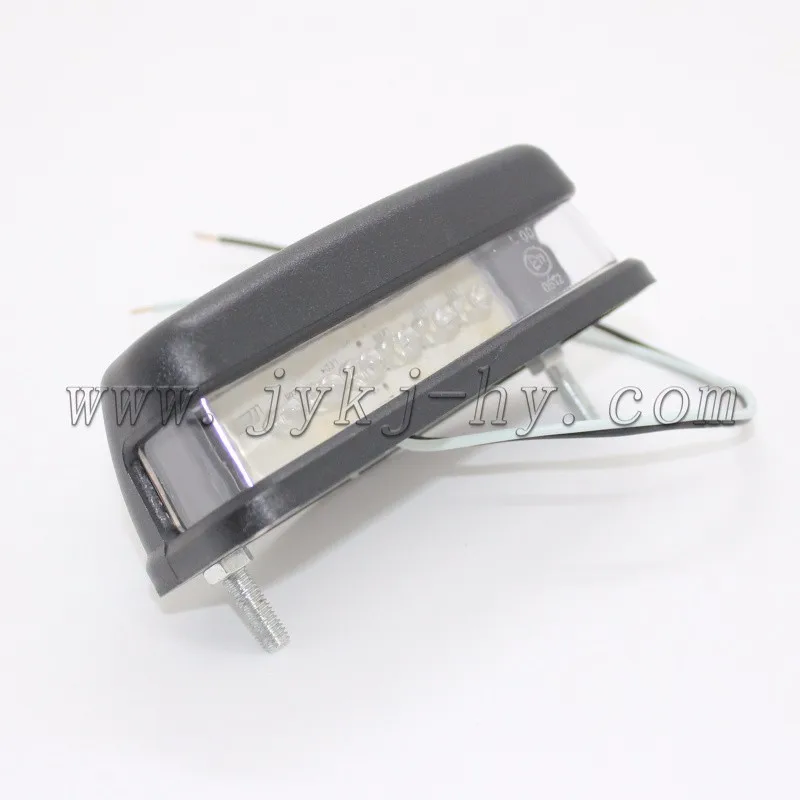 2017 Motorcycle Led License Plate Lighting 1w Battery Powered License