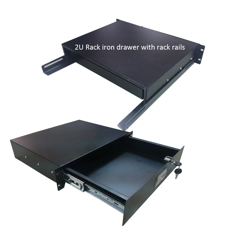 19 Inch Metal 2u Drawers Slide For Flight Case Air Case Road Trunk