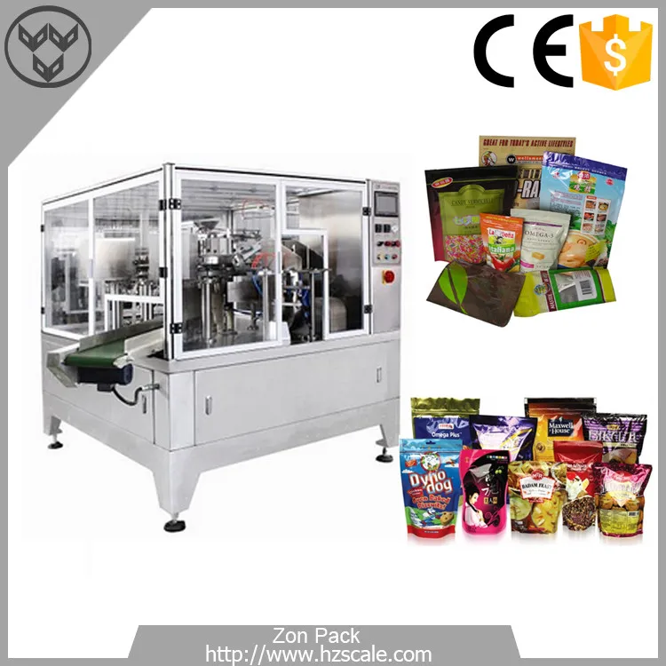 Doypack Packaging Machine Stand Up Zipper Pouch Rotary Packing Machine Zh Gd Buy