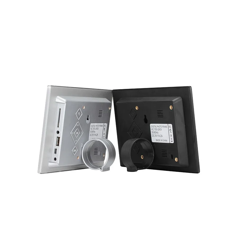 7inch Multifunction Metal Digital Photo Frame,Sd Card Digital Picture