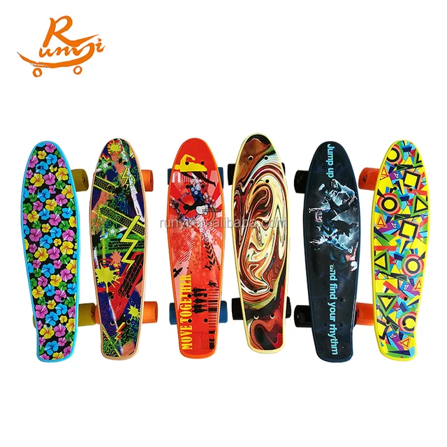 Manufacture wholesale plastic wheels skateboard longboard deck
