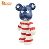 POPOBE Customized Design 10 Inch Bear Classic Toys Unique Plastic PVC action Figure