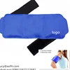 Large and long ice pack with a matching wrap and an extension band hot cold therapy