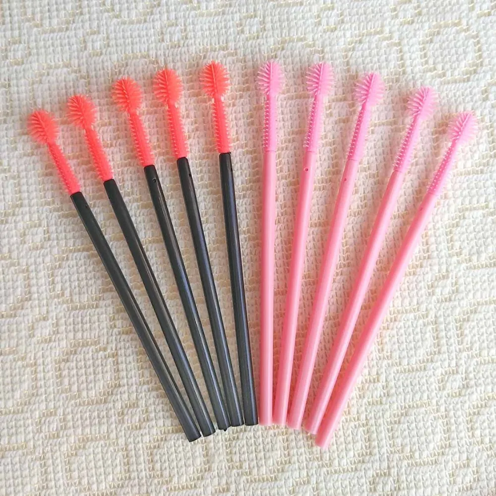 Disposable Plastic Handle Silicone Mascara Makeup Brush Buy