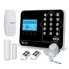 SMS Calling 99 Wireless Zones WIFI GSM Wireless Alarm Control Panel Home Burglar alarm system security WIFI GSM Alarm System