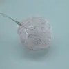 Light Up Fancy knitting Pink Ball Garland Fariy String Ornament Lighting For Valentine Gifts