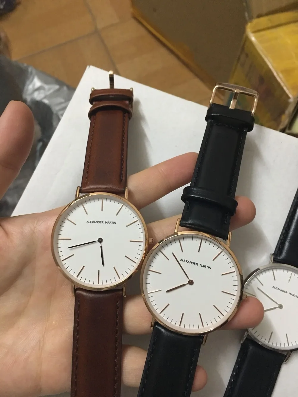 Dropshipping Luxury Adjustable Length Stainless Steel Men Wrist Watches