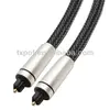 New 3.2FT OD4.0mm digital fiber optic toslink to component audio video av adapter cable