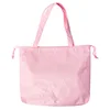 Original Design Pink Large Capacity Tyvek Portable Shopping Tote Bag DuPont Paper Drawstring Bag