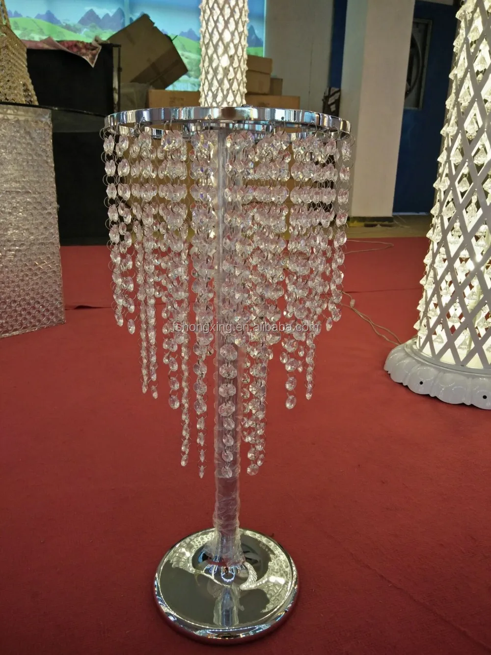 crystal centerpiece