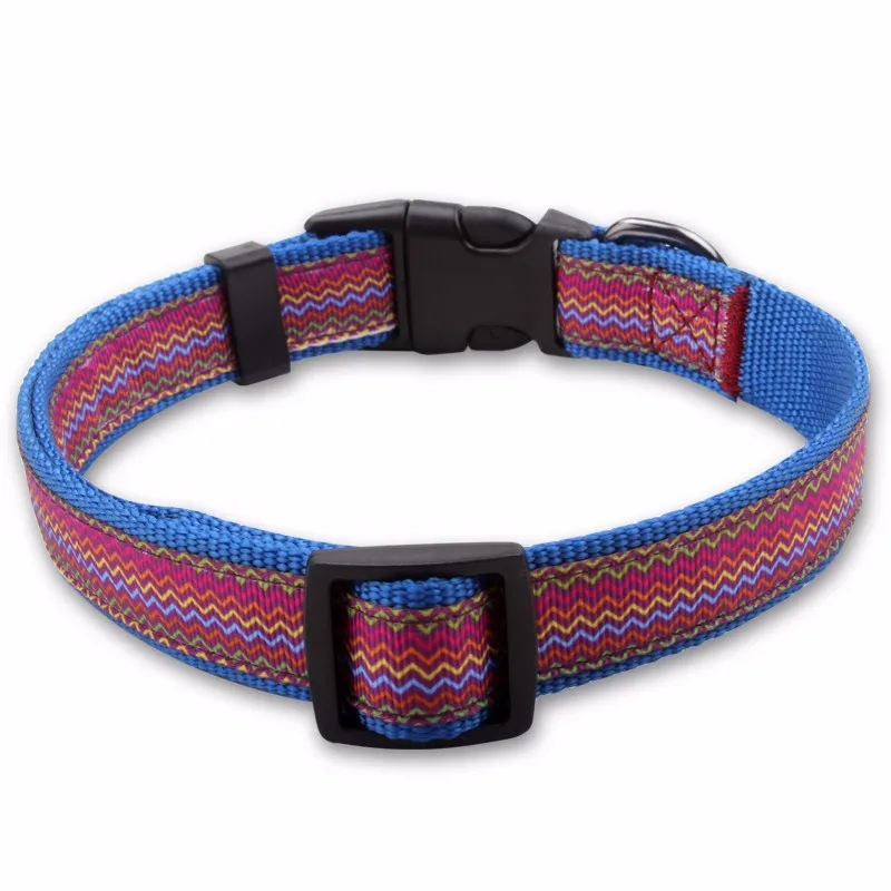 Certificated Handmade Top Paw Dog Collars With Customized Jacquard Logo