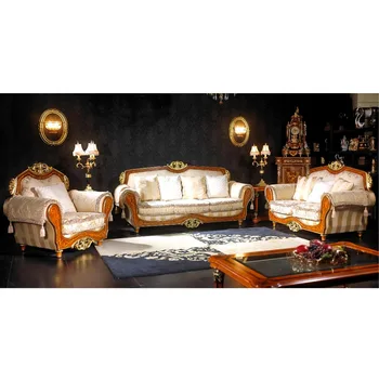 Yb50 French New Baroque Clic Sofa Set Royal Palace Hand Carved Yb50 French New Baroque Clic Sofa Set Royal Palace Hand Carved Marquetry