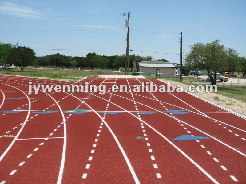Iaaf Certified Safety Rubber Running Track Surface Material Buy