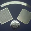 304 stainless steel acid etching metal mesh plate with small holes (customized)
