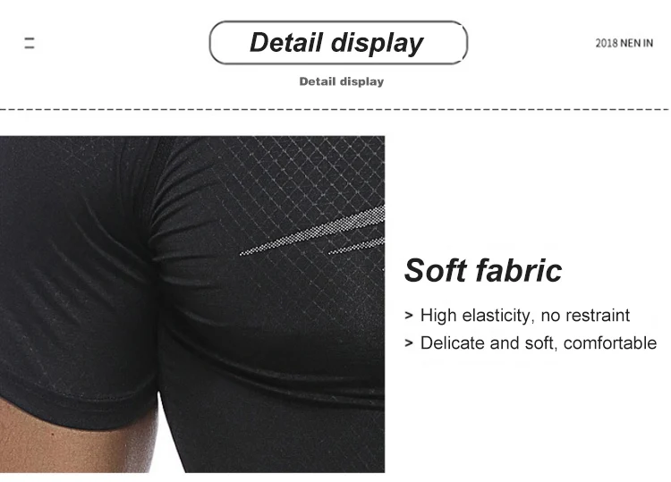 Custom Label Sports Men Clothing Printing T-Shirt Compression Training Wear