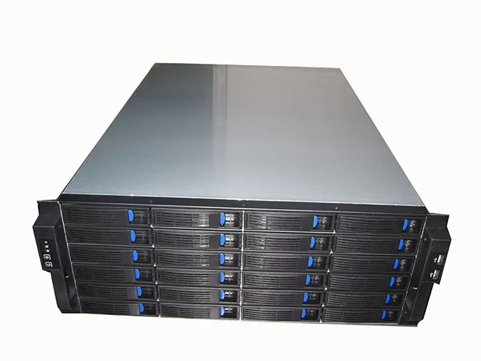 4u Server Rackmount Chassis /case With 24 Hotswappable Sata/ Sas 6g Hard Drive Bay Buy Server
