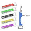 Suitable printed logo impact set kitchen bar kits smart hotel travelling gift multi-tools portable plastic gift mini corkscrew