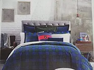 Buy Tommy Hilfiger Spruce Blackwatch Flannel Queen Size Duvet