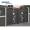 New style Aluminium modern gate indian house main gate designs iron pipe gate designs for home