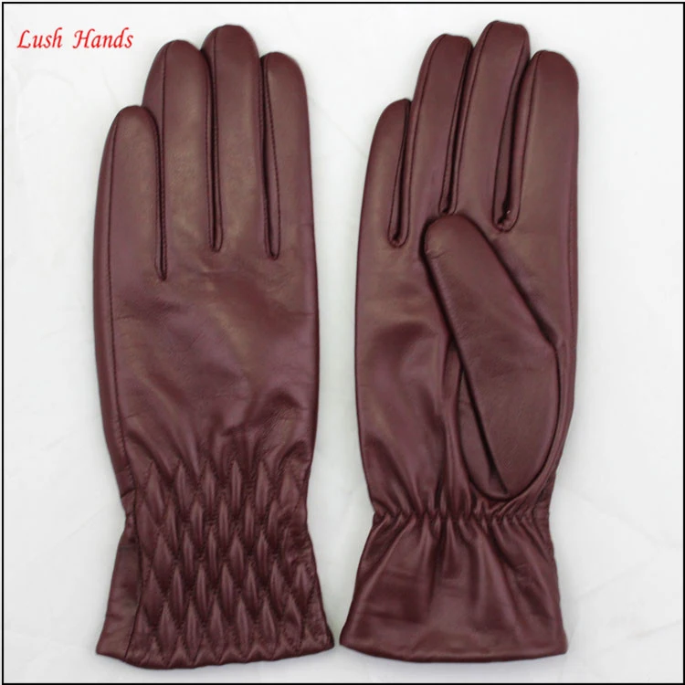 birthday gifts fashion style women dress leather glove