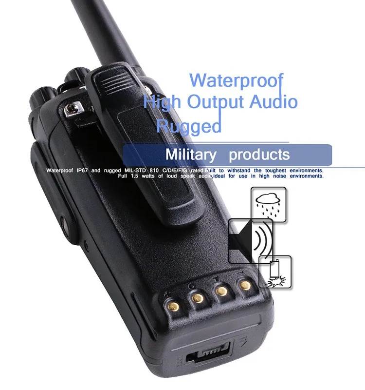 Tid Td9800 Best Dmr Ip67 Waterproof Dmr Vhf Uhf 256bit Radio Digital
