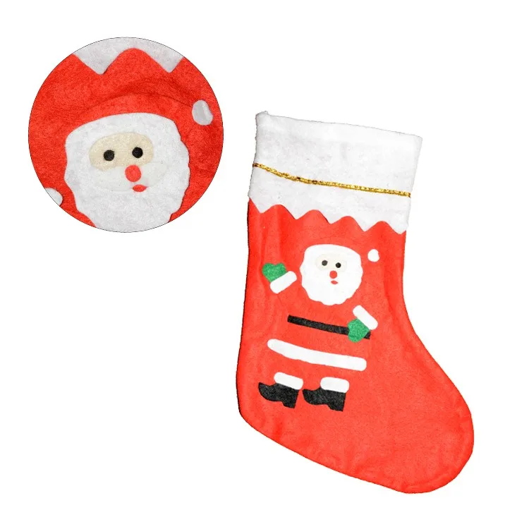 Hot Wholesale Christmas Gift Socking With Santa For Christmas - Buy ...