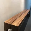 82" Large Slab Loft Live Edge Dining Table