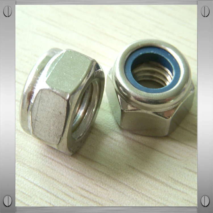 Carbon Steel Hex Nut Lock Nut Hex Thin Lock Nut Types Buy Lock Nut
