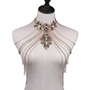 JuJia Stock Sexy Body Women Necklaces Tassel boho Necklace New Designer Female statement shoulder chain