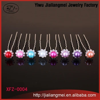 Mix Color 200 Pcs Lot Hot Sale U Shaped Hair Pin Fancy Hair