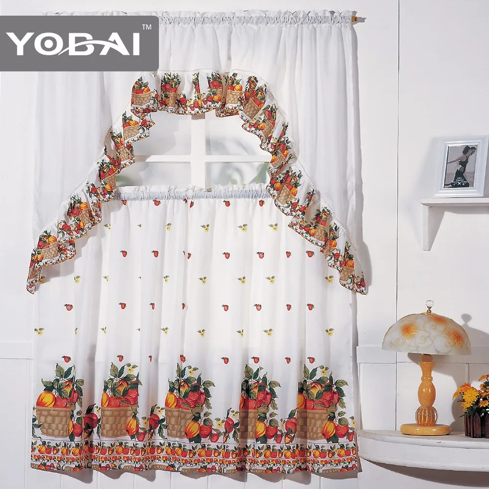 Latest Kitchen Printing Curtains Design Buy Kitchen Window Curtains