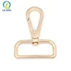 factory wholesale hardware 38mm light gold bag snap hook