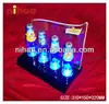 LED acrylic bottle display