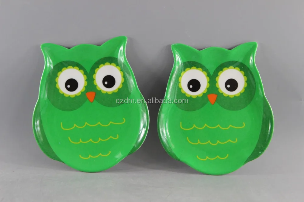 Bird Shape Melamine Dessert Plate And Dish