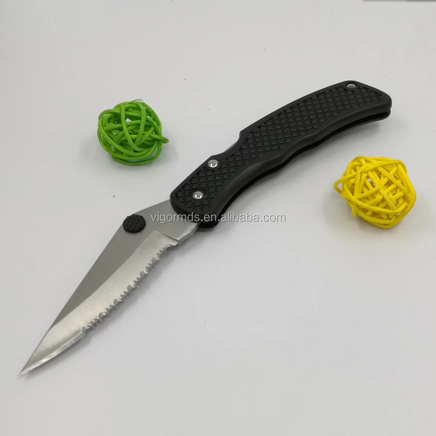 (pk1745p) Classical Plastic Handle Lockback Pocket Survival Camping Folding Knife Buy