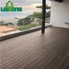 Anti-UV wpc solid floor tiles waterproof engineered wood floor